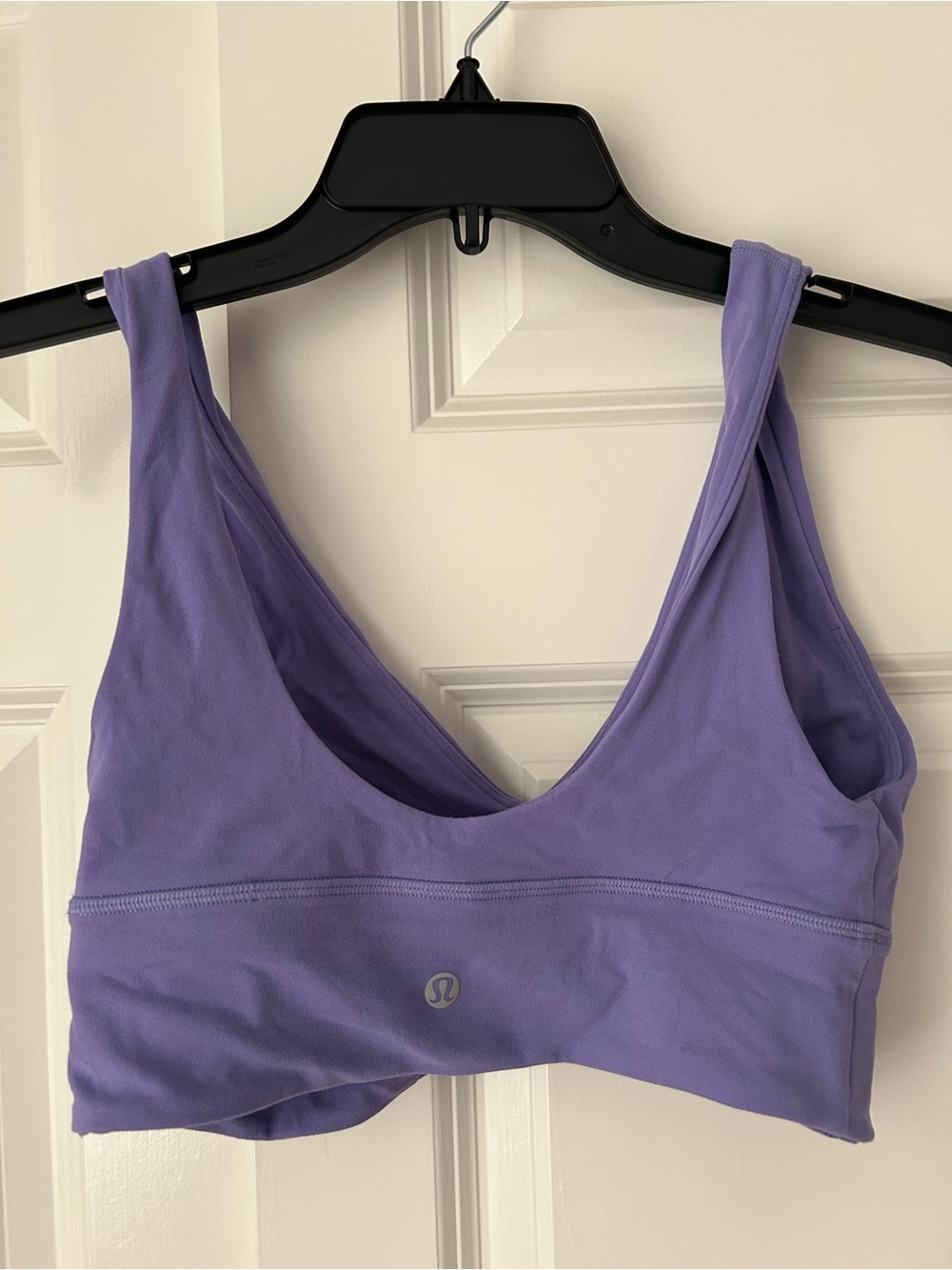 lululemon athletica Lavender V-Neck Scoop-Back Sports Bra size 6